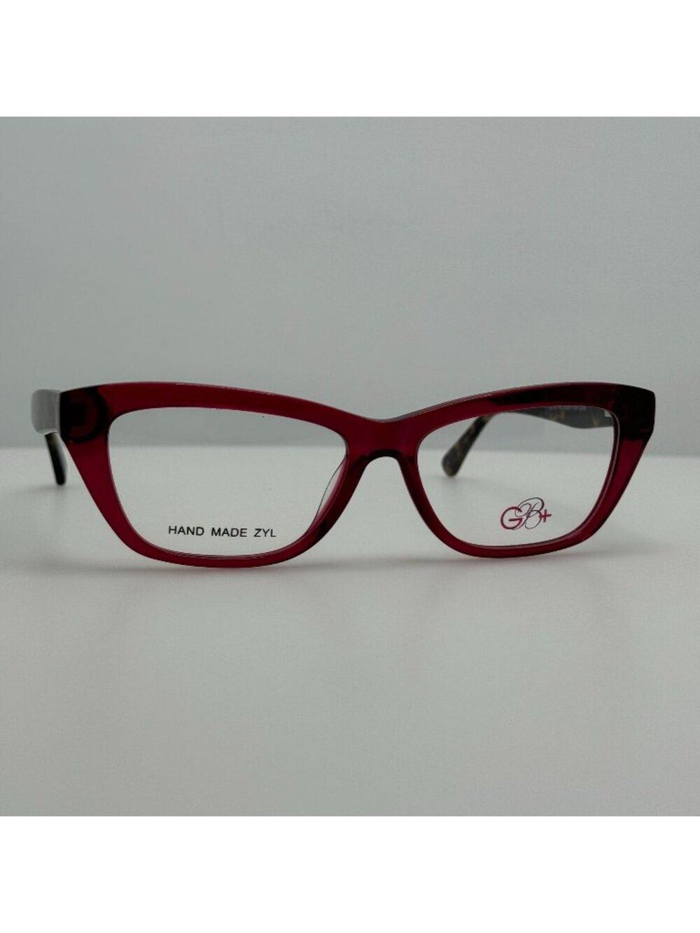 GB+ Affluent Ruby Tortoise Eyeglasses Eye Glasses Frames 56-16-145